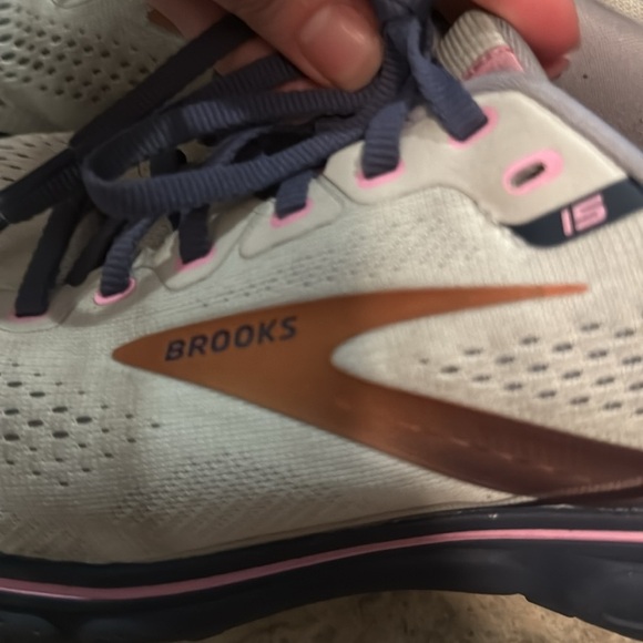 Women's Running Shoes brooks ghost 15 - light blue and Pink size 10 wide - Picture 2 of 6